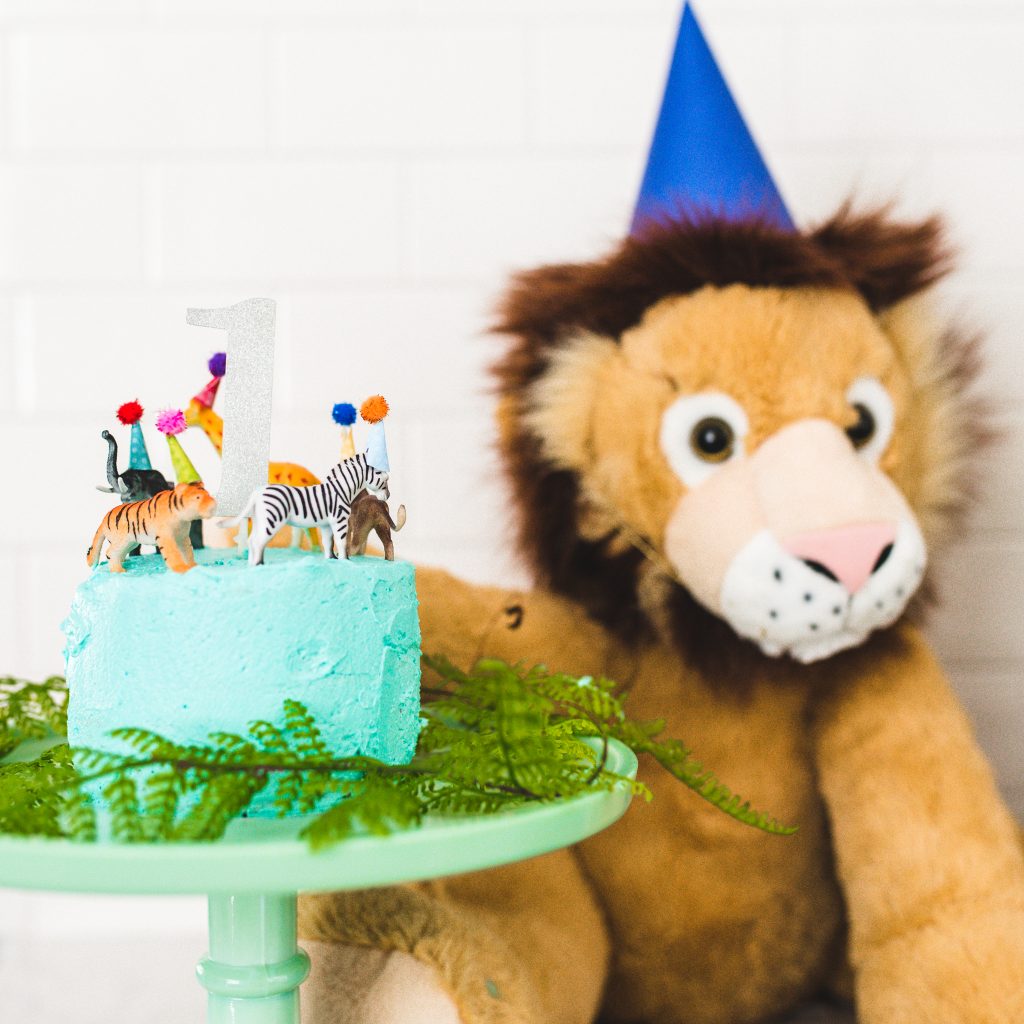 Party Animal Wild One Birthday Party decor ideas. Party animal cake