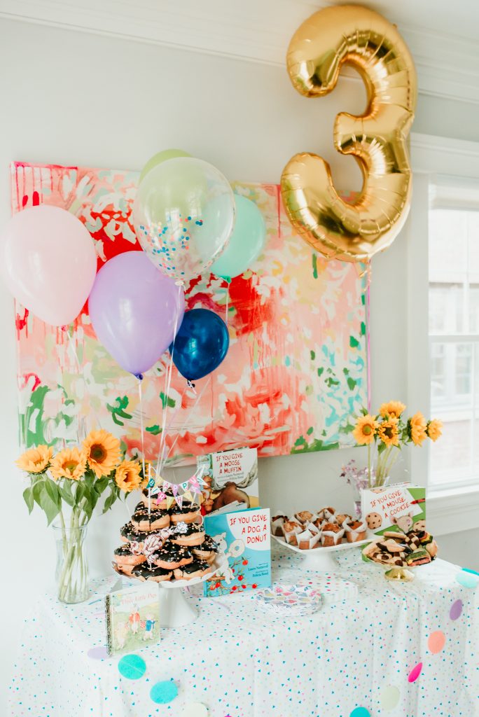 Storybook Birthday Brunch decor