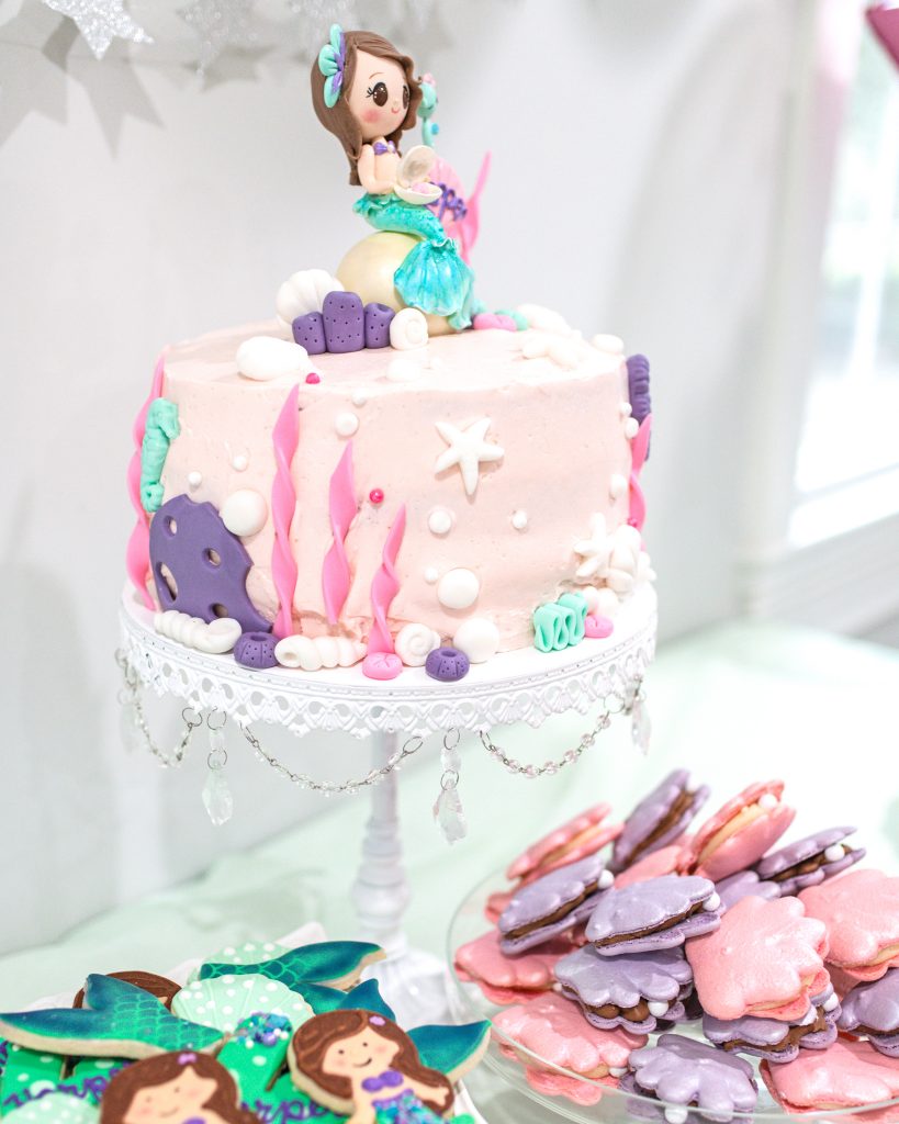 Mermaid Party DIY cake