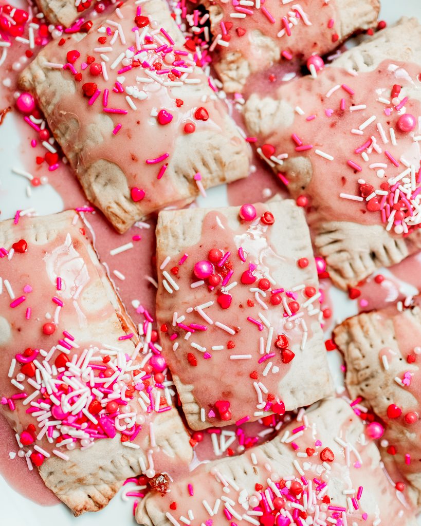 Homemade Valentine poptarts