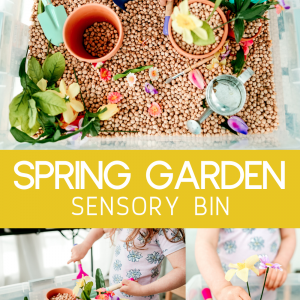 Spring Garden Sensory Bin » Spring Crafts & Activities