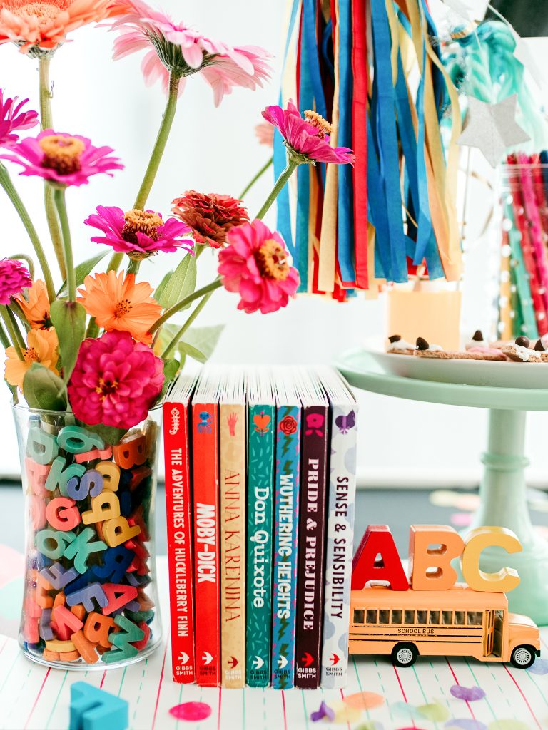 Back to School decoration inspiration for a kids party.