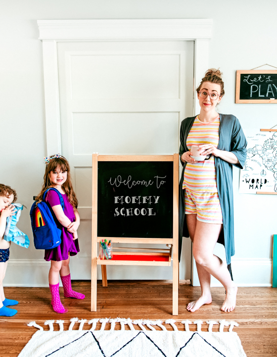 Mommy School is Now in Session!