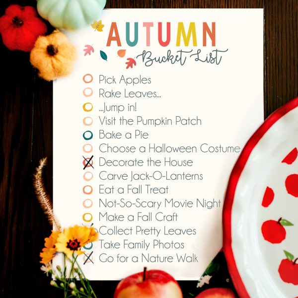 Fall Family Bucket List