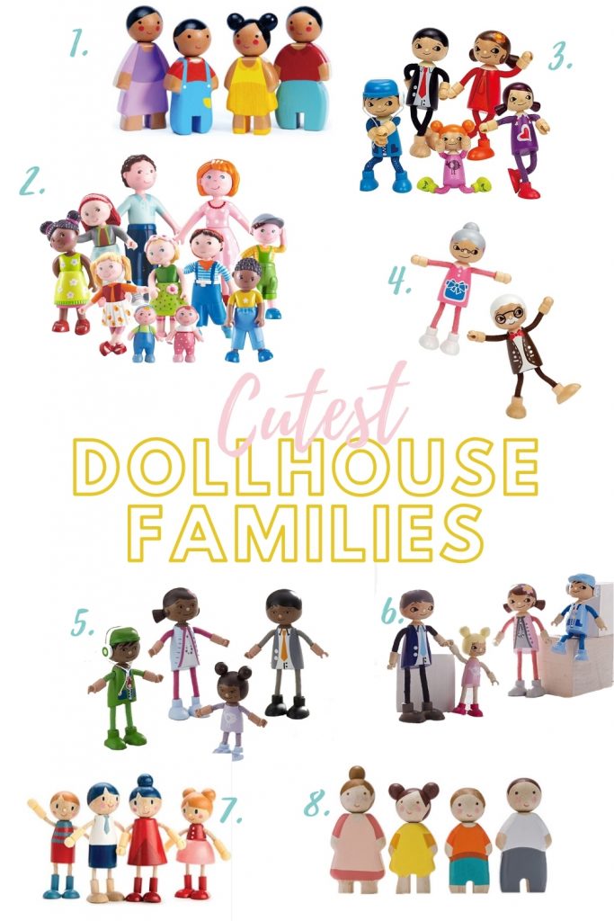 Looking for the cute dollhouse families? Check this out!! Cute and diverse doll families for your dollhouse. Check out these DIY tips for renovating your dollhouse