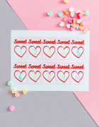 Rainbow Colors DIY Sensory Puzzle