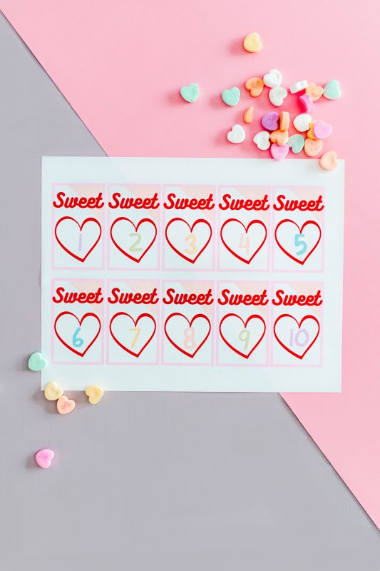 Valentine Math for Preschool and Kindergarten