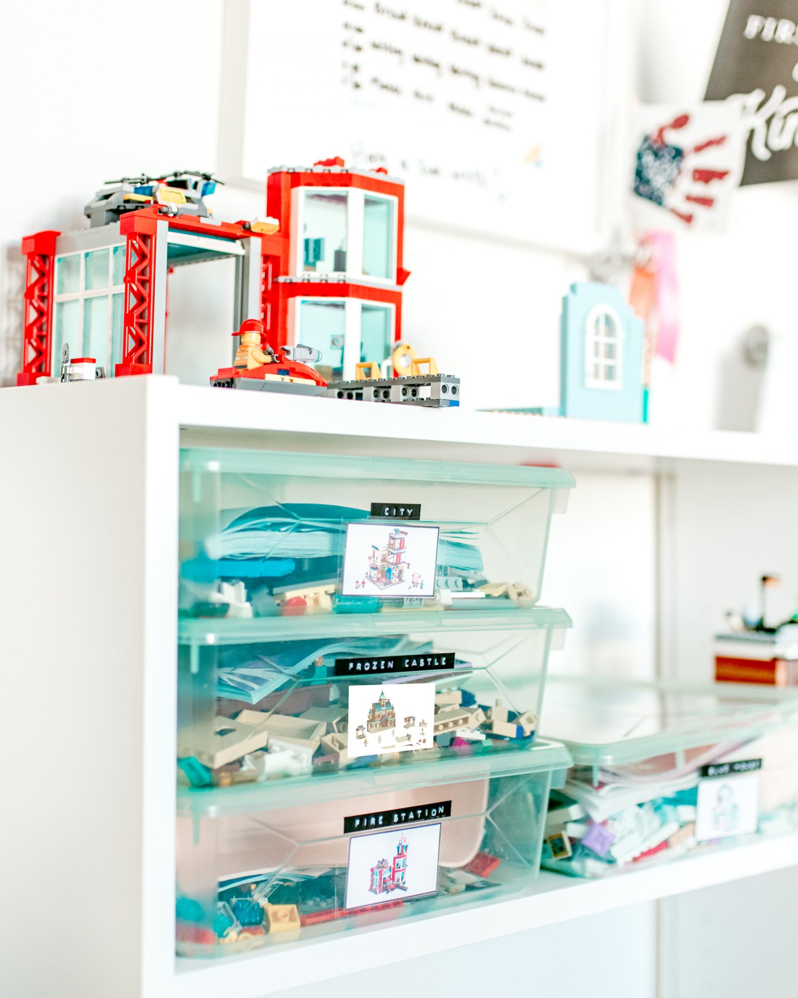 Lego Storage Ideas for Kits » House + Home Toy Organization