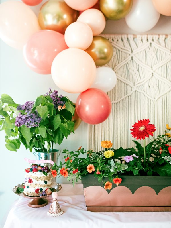 Homegrown Garden First Birthday Party