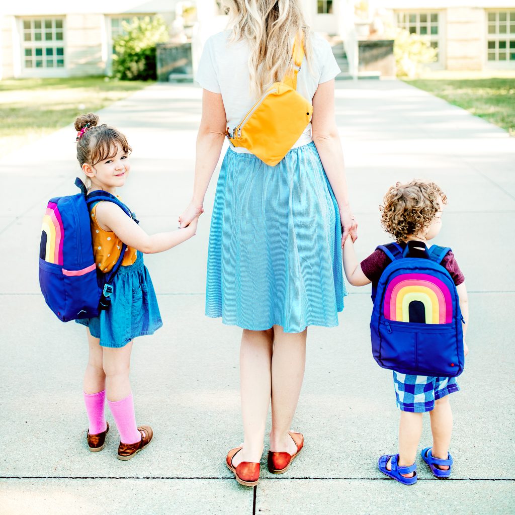 Here are some steps you can be taking to make sure the first day of school goes great! Tips for how to prepare your little ones for their first day of preschool, kindergarten, and beyond!