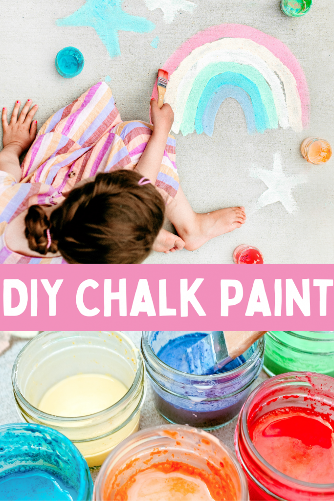 Make this simple sidewalk chalk paint with broken and leftover pieces of chalk. Fun outdoor sidewalk chalk art activity for kids and toddlers!