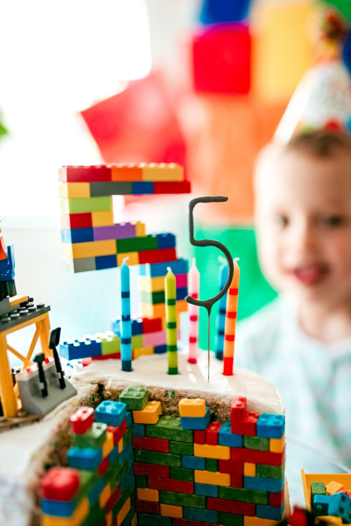 Happy birthday store in lego blocks