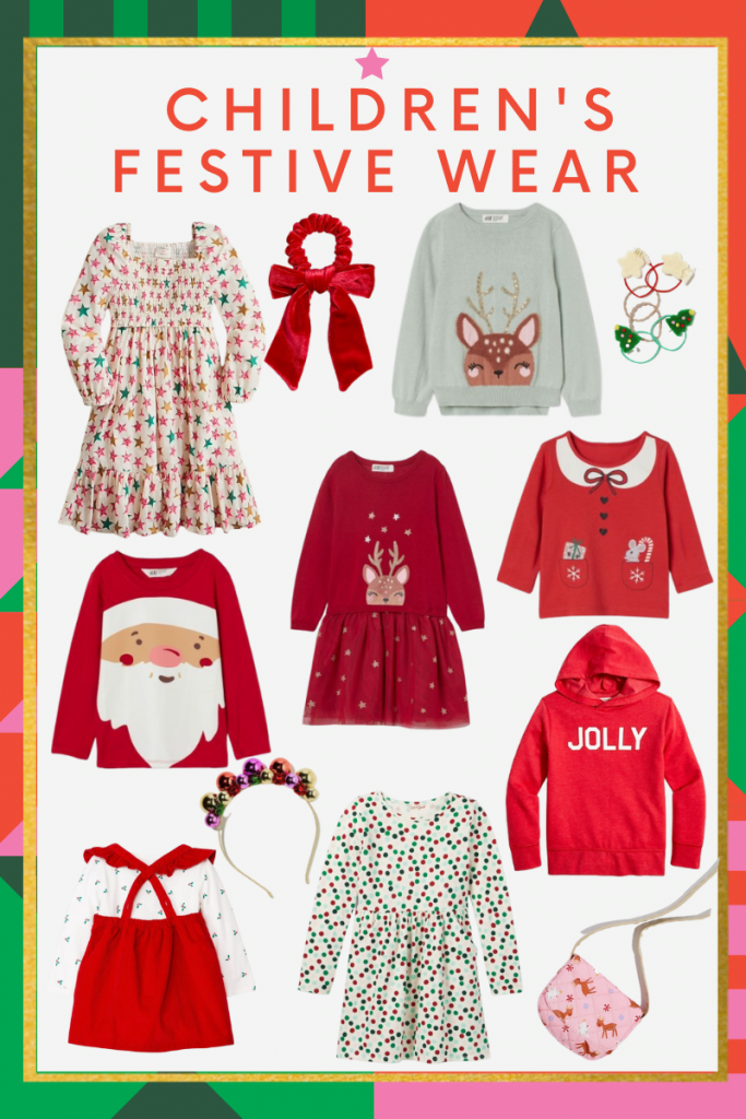 The best kids Christmas clothes in 2021! A fun curated collection of various sizes from baby - big kid of cute Christmas clothes for kids this holiday season!