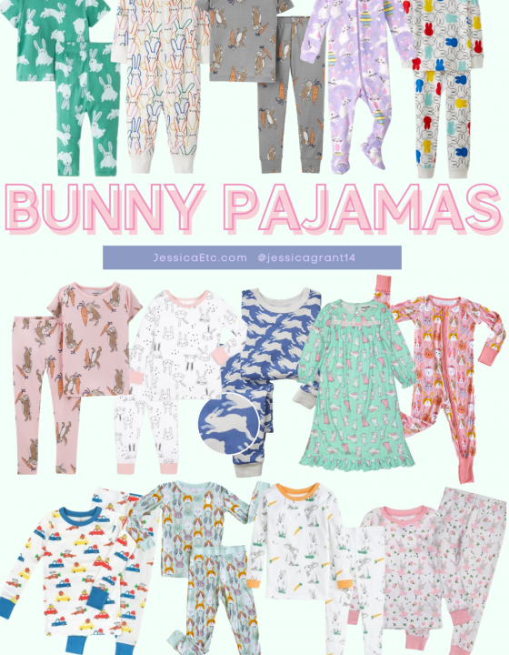 Kids Easter Pajamas Roundup