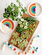 Dollar Tree Easter Wreath DIY