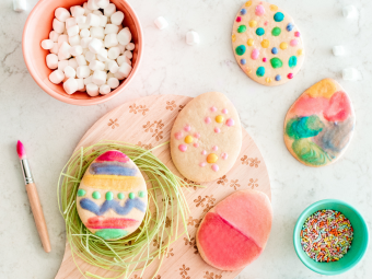 Decorate Easter Cookies with Edible Paint