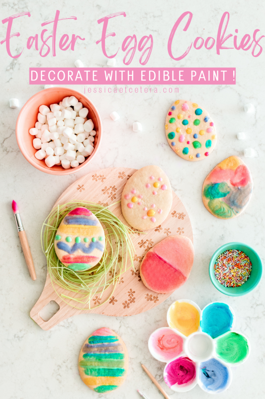 Decorate Easter Cookies with Edible Paint