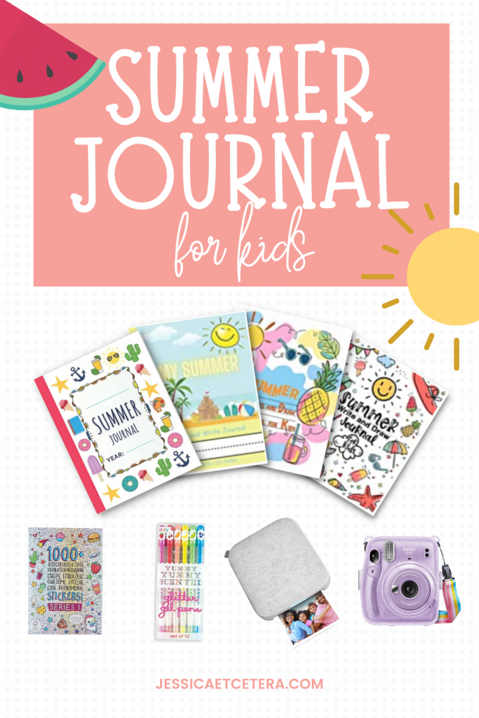 Use these summer journal ideas for kids to save all of their favorite summer memories! Including 25+ fun and creative journal prompts for kids