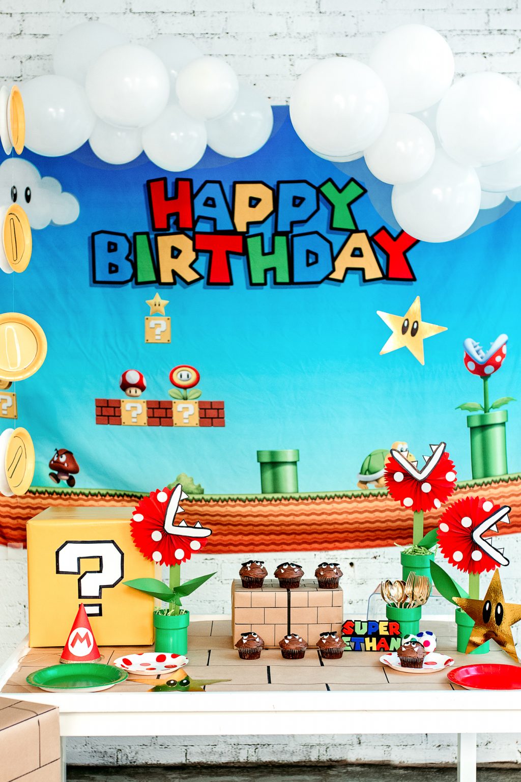 Super Mario Birthday Party By Jessica Grant