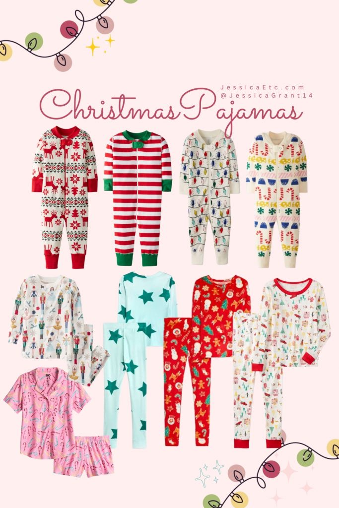 Favorite Christmas Pajamas for kids 2022! 