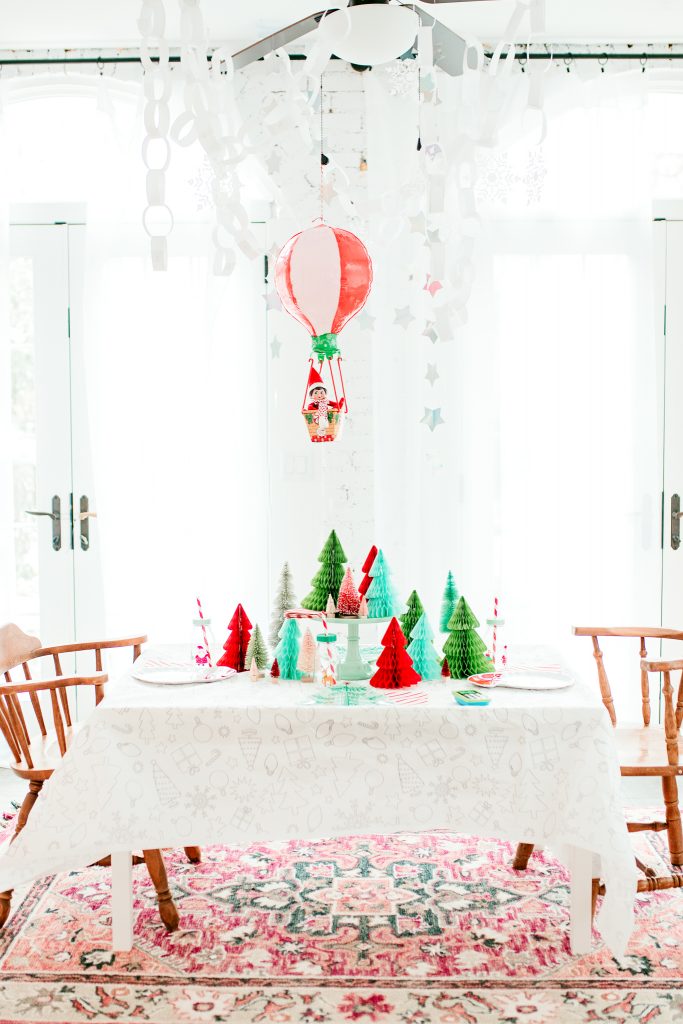 Elf on the Shelf arrival idea. Plan a magical breakfast to welcome the Christmas season!