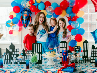 Superman Birthday Party