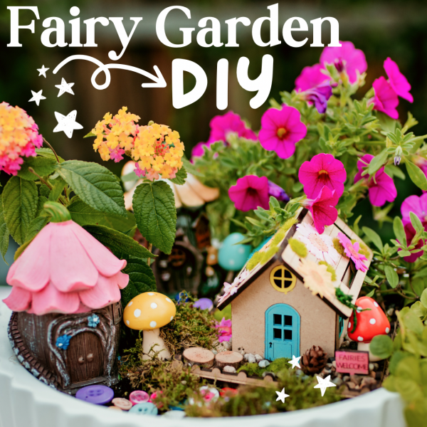 DIY Fairy Garden Planter