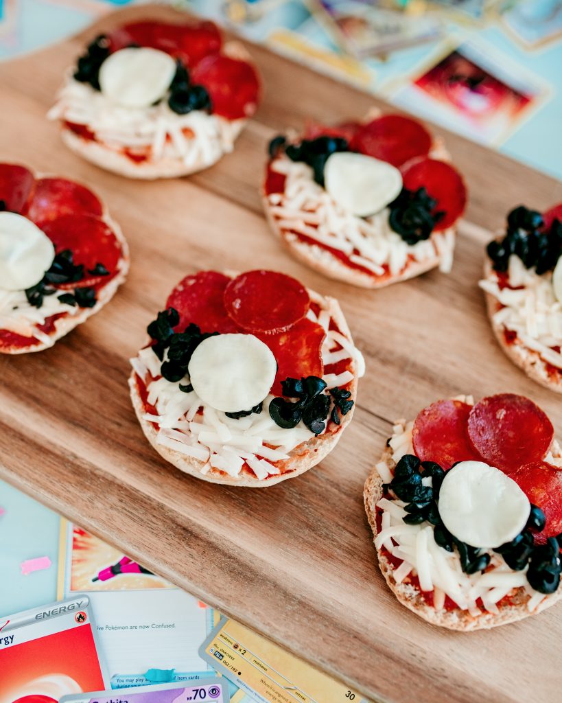 Mini Pokemon Poké Ball pizza 