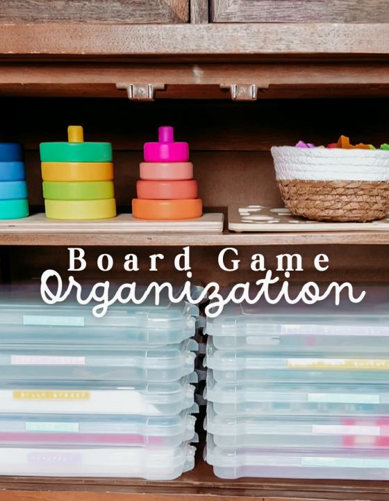 Board Game Storage