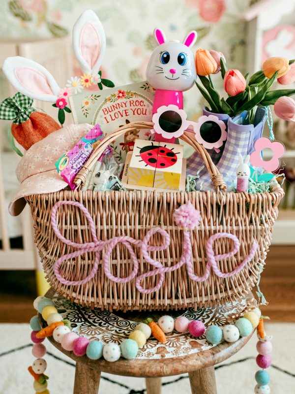 DIY Personalized Easter Basket