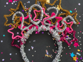 DIY Pipe Cleaner Crown: A Fun and Festive NYE Craft!