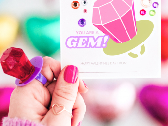 You Are a Gem- Valentines Printable