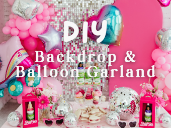 Party Backdrop Essentials & Step-by-Step Balloon Garland Tutorial