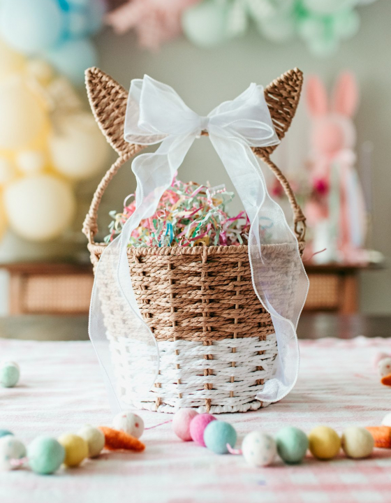 Easy DIY Easter Bunny Basket Glow-Up