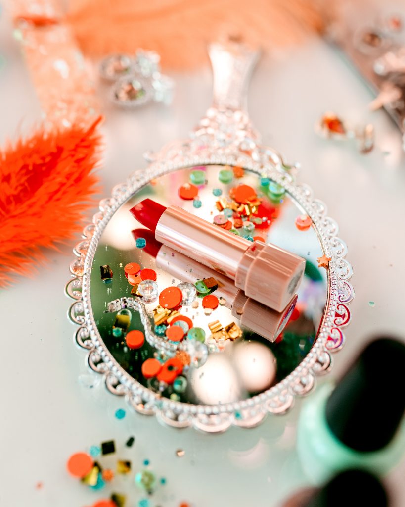 Details of a Taylor Swift Life of a Showgirl birthday party for girls