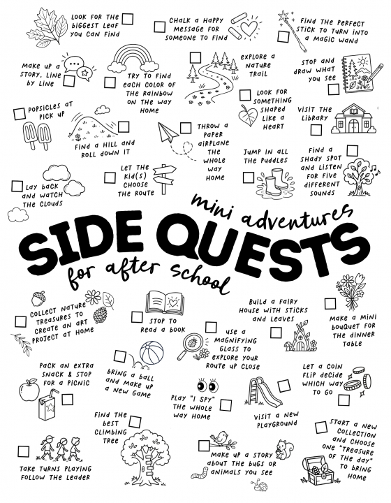 Side Quest – Free Printable!